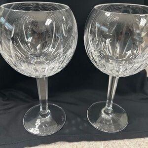 Waterford Crystal Millennium Love Hearts Toasting Goblets Set of 2